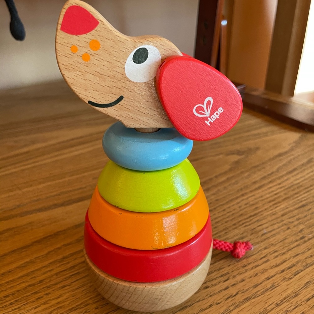 Hape Stacking Puppy Pepe with sounds